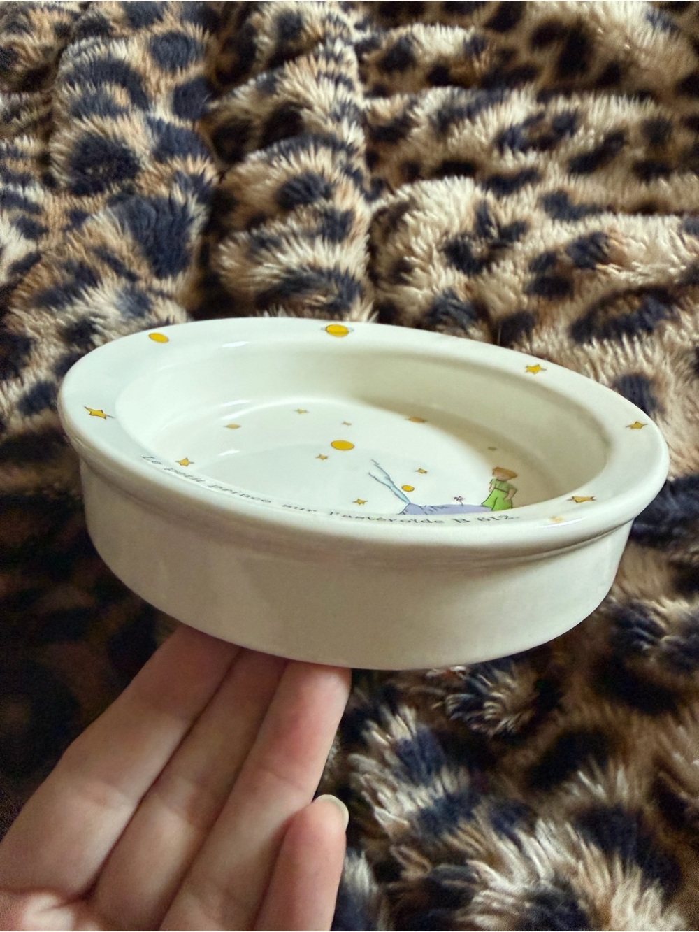 Le Petit Prince Poringer Bowl Gien France RARE the little prince - Picture 2 of 7